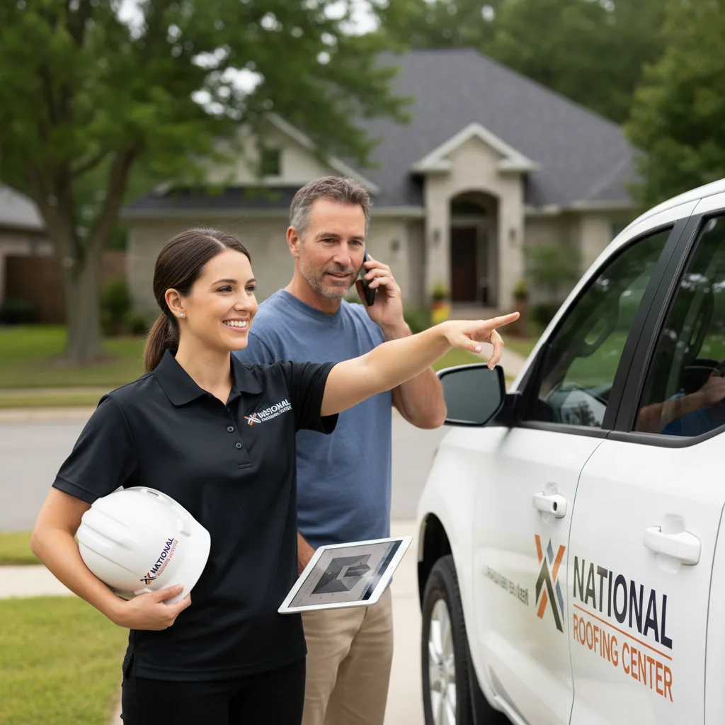 National Roofing Center customer support in Woodway
